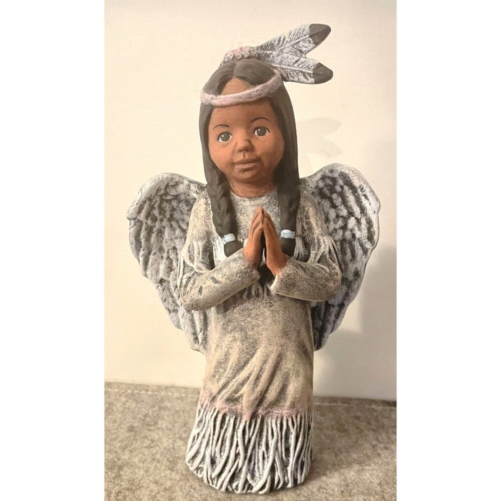Sundance Native American Girl  9" Tall Signed  #2271